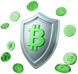 Padlock for offline storage and two-factor authentication protection