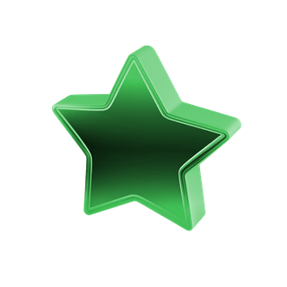 Star indicator showing user ratings for a trustworthy cryptocurrency platform